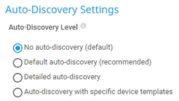 Auto-Discovery Settings