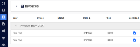 Invoices Invoices